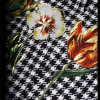Dolce & Gabbana Multicolor Floral Print High Waist Pencil Cut Skirt