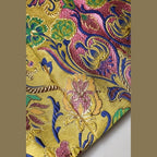 Dolce & Gabbana Multicolor Floral Jacquard Mid Waist Mini Skirt