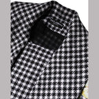 Dolce & Gabbana Black White Monochrome Patterned Floral Cape Jacket