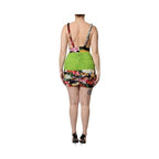 Dolce & Gabbana Multicolor Floral Patchwork Fitted Mini Dress