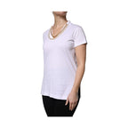 Dolce & Gabbana White Necklace Cotton Short Sleeve T-shirt