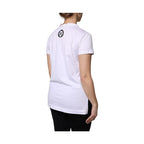 Dolce & Gabbana White Necklace Cotton Short Sleeve T-shirt
