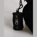 Black Shoulder Strap Pet Carry Logo Plaque Bag