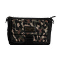 Multicolor Leopard Jacquard Crossbody Bag