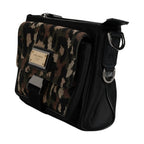 Dolce & Gabbana Multicolor Leopard Jacquard Crossbody Bag