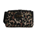 Multicolor Leopard DG Logo Belt Waist Fanny Pack Bag