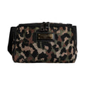 Dolce & Gabbana Multicolor Leopard DG Logo Belt Waist Fanny Pack Bag