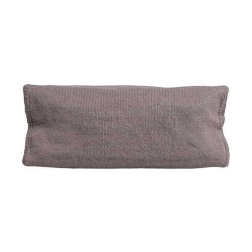 Dolce & Gabbana Grey Alpaca Wool Logo Plaque Tote Shoulder Bag
