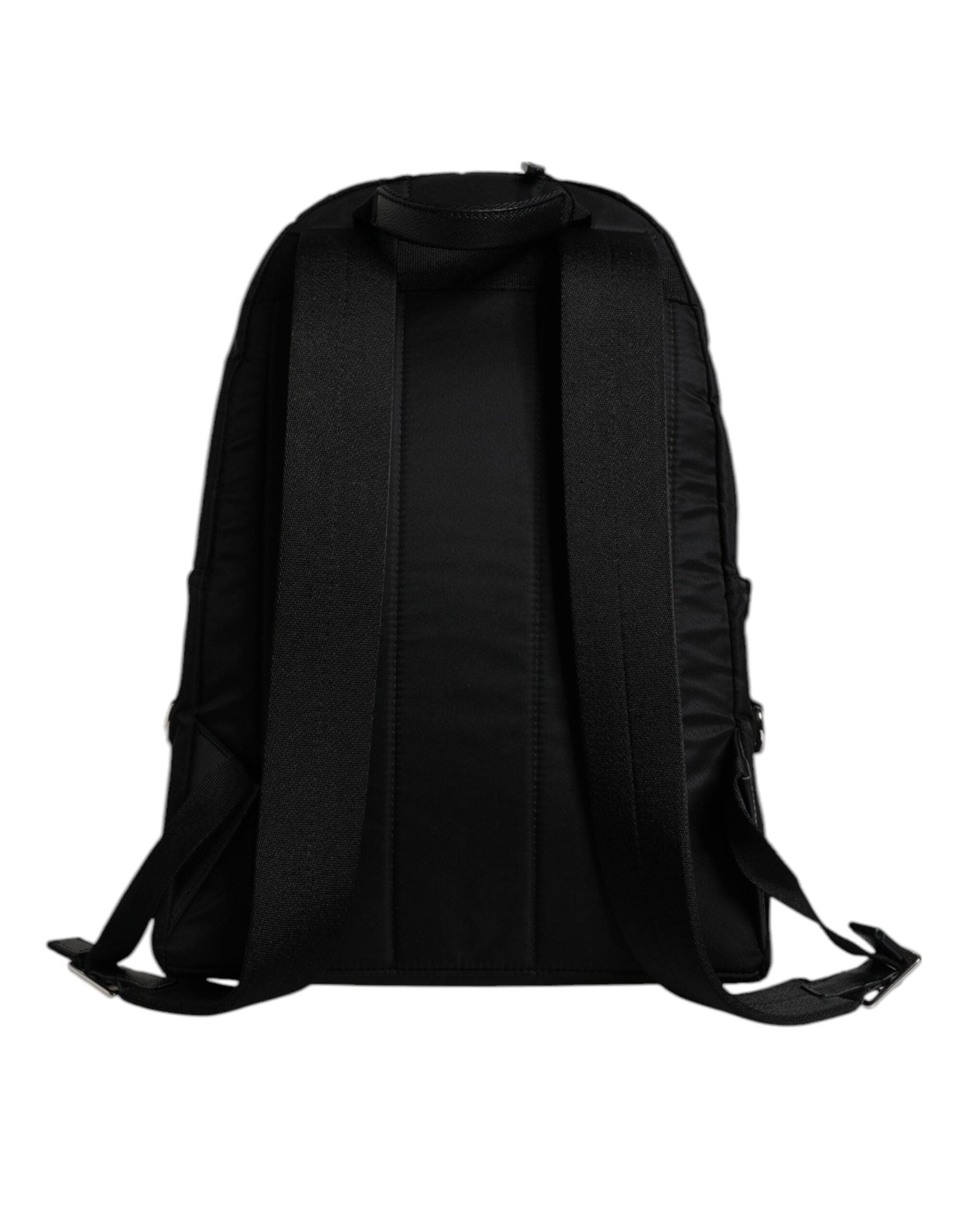 Dolce & Gabbana Black Nylon #DGFAMILY Embellished Backpack VULCANO Bag