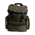 Military Green Patchwork Travel Backpack Bag