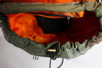 Dolce & Gabbana Military Green Patchwork Travel Backpack Bag