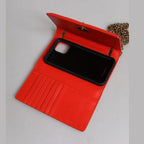 Dolce & Gabbana Red Quilted Devotion Crossbody Chain Phone Cover Bag