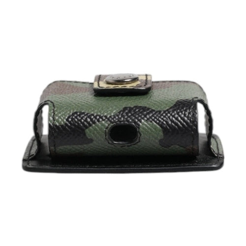 Dolce & Gabbana Multicolor Camouflage Leather Airpods Case