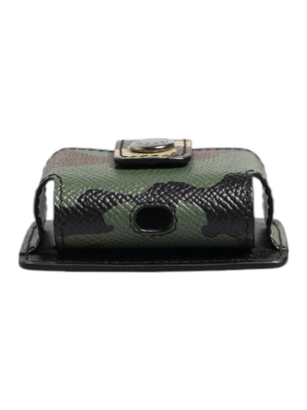 Dolce & Gabbana Multicolor Camouflage Leather Airpods Case