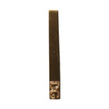 Gold Tone Brass Logo Branded Tie Clip Bar