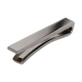 Black Tone Brass Logo Branded Tie Clip Bar