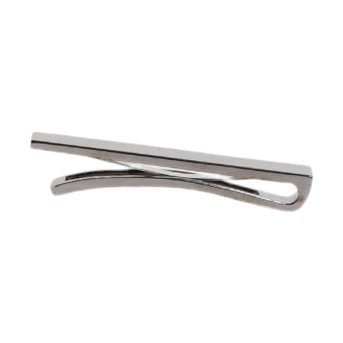 Dolce & Gabbana Black Tone Brass Logo Branded Tie Clip Bar