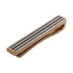 Dolce & Gabbana Gold Tone Brass Logo Branded Tie Clip Bar