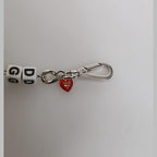 Dolce & Gabbana Silver Tone Brass Bead Dice Logo Embellish Charm Bracelet