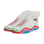 Dolce & Gabbana Multicolor Low Top Trainers Sneakers Shoes