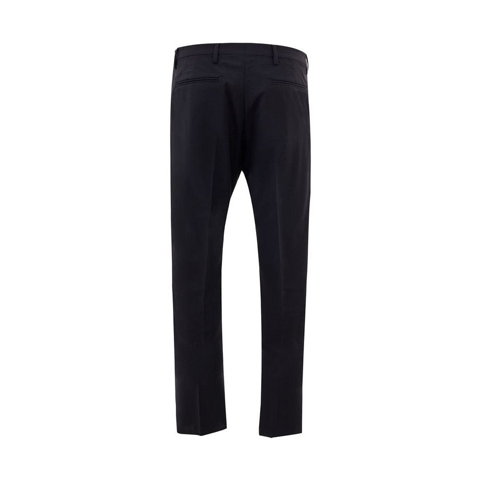 Valentino Black Wool Dress Pants