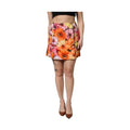 Dolce & Gabbana Multicolor Floral High Waist Mini Skirt