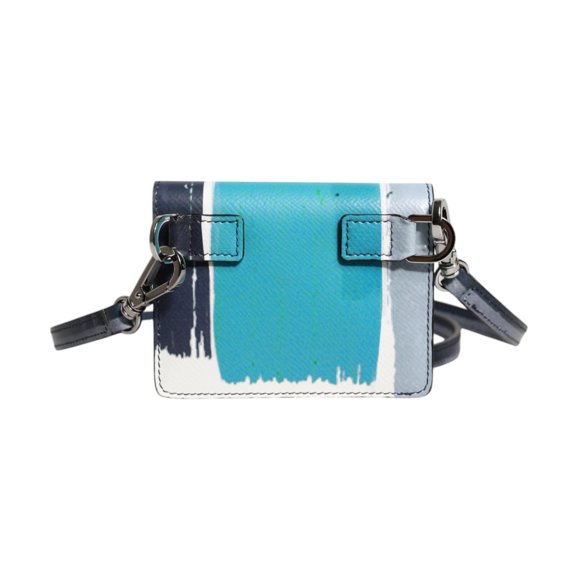 Dolce & Gabbana Multicolor Leather DG Logo Bifold Card Holder Wallet