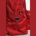 Dolce & Gabbana Red #DGFAMILY VULCANO Embellishment Backpack Bag