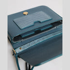 Green Exotic Leather DG Plaque Crossbody Mini Bag