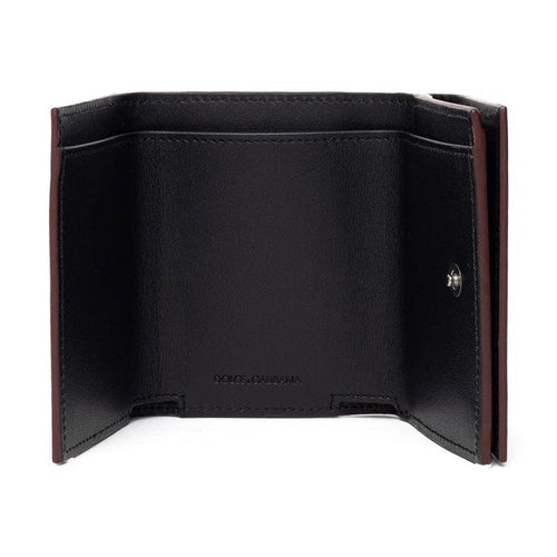Dolce & Gabbana Red Calfskin Wallet