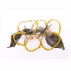 Dolce & Gabbana Floral Transparent HANDMADE Brooch