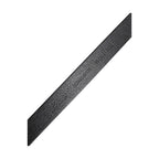 Dolce & Gabbana Black Calfskin Classic Metal Logo Buckle Belt