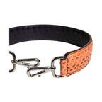 Dolce & Gabbana Black Beige Exotic Leather Bag Shoulder Strap