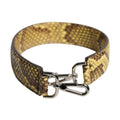 Dolce & Gabbana Yellow Exotic Leather Bag Shoulder Strap