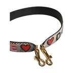 Dolce & Gabbana Multicolor DG AMORE Patch Bag Shoulder Strap