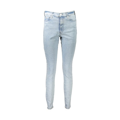 Tommy Hilfiger Azzurro Cotton Women Jeans