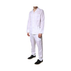 Dolce & Gabbana White Cotton Shirt Pants Pajama Set Sleepwear