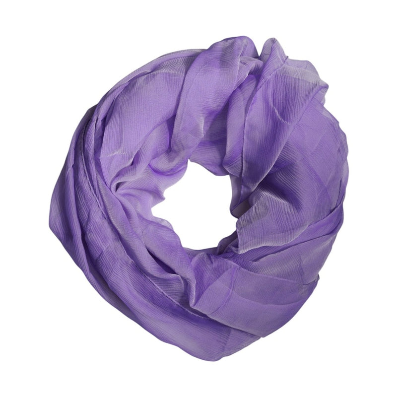 Dolce & Gabbana Purple Silk Rectangle Wrap Shawl Scarf