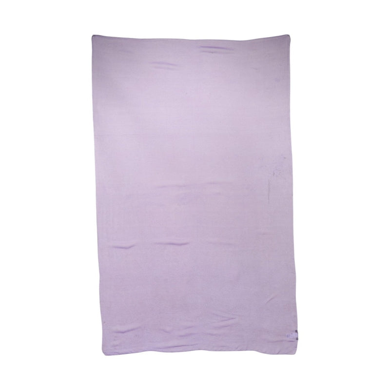 Dolce & Gabbana Purple Silk Rectangle Wrap Shawl Scarf