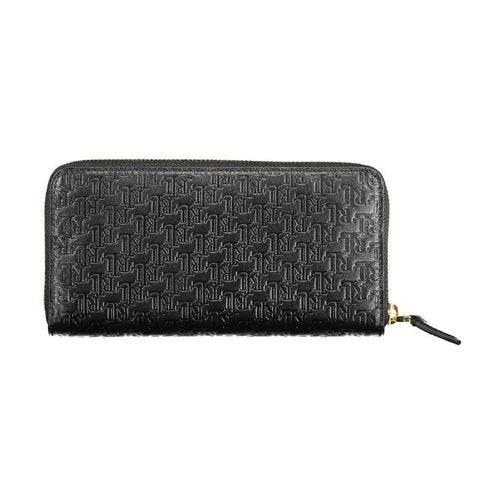 Ralph Lauren Black Leather Women Wallet