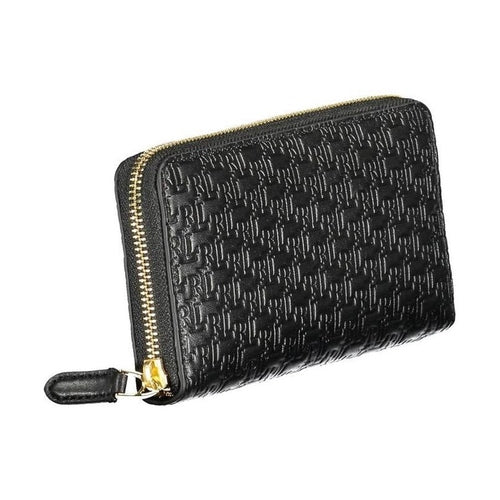 Ralph Lauren Black Leather Women Wallet