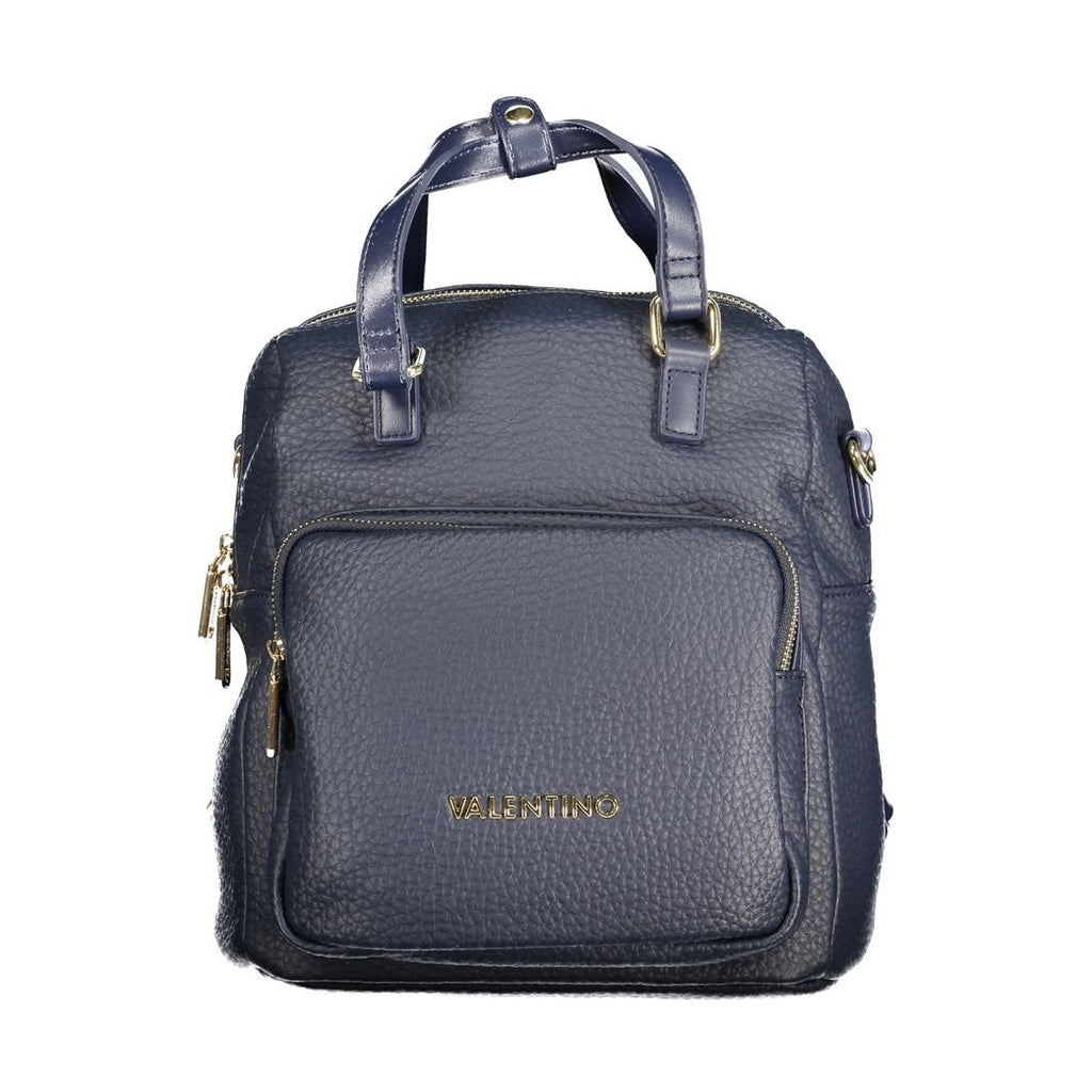 Valentino Blue Polyethylene Backpack