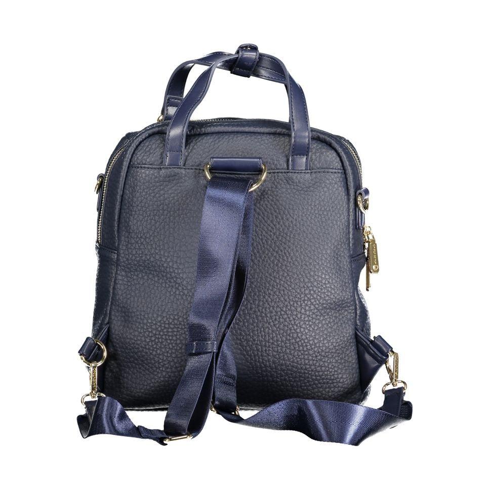 Valentino Blue Polyethylene Backpack
