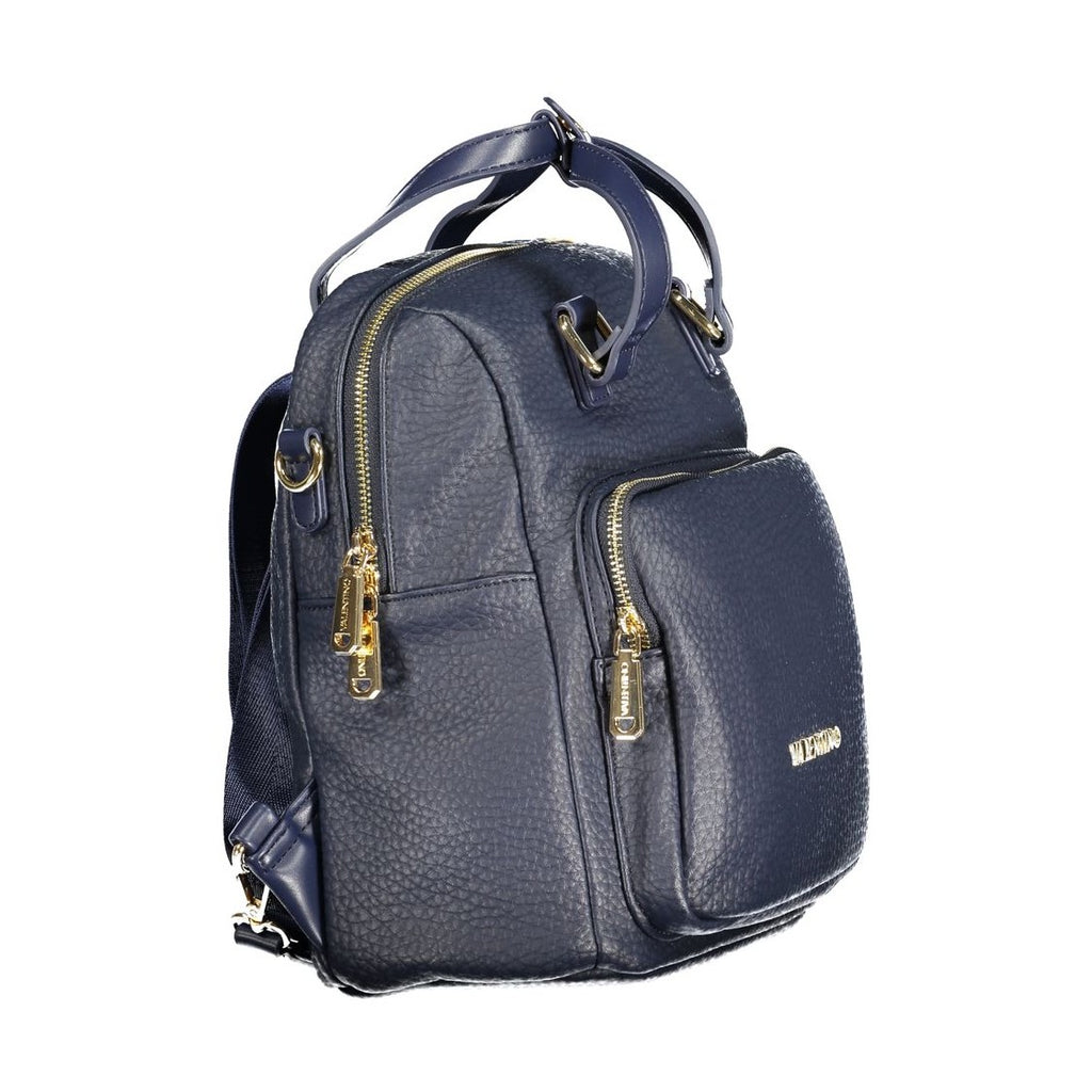 Valentino Blue Polyethylene Backpack