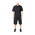 Dolce & Gabbana Black Cotton Men Pajama Set Sleepwear