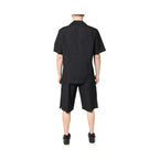 Dolce & Gabbana Black Cotton Men Pajama Set Sleepwear