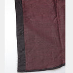 Dolce & Gabbana Maroon Jacquard Cotton GOLD Men Dress Shirt