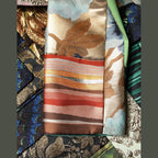 Multicolor Floral Patchwork Jacquard Jacket
