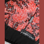 Dolce & Gabbana Multicolor Plush High Waist Mini Skirt