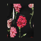 Dolce & Gabbana Black Floral Long Sleeve Women Blouse Top